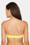 Rosaline Fashion Padded Non Wired 3/4th Coverage T-Shirt Bra - Aspen Gold — thumbnail 3